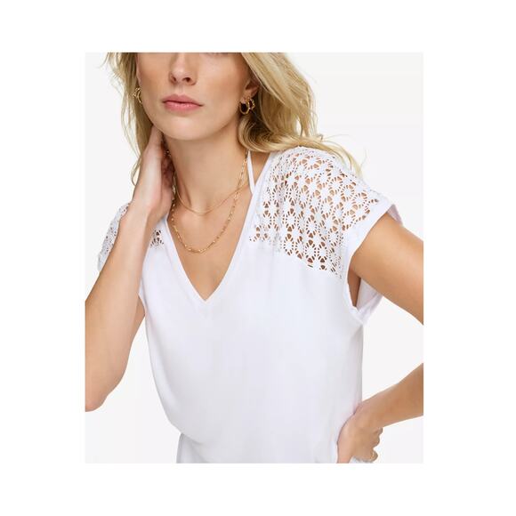 Calvin Klein Swim Cover Up Tunic White Size L XL - Picture 5 of 12